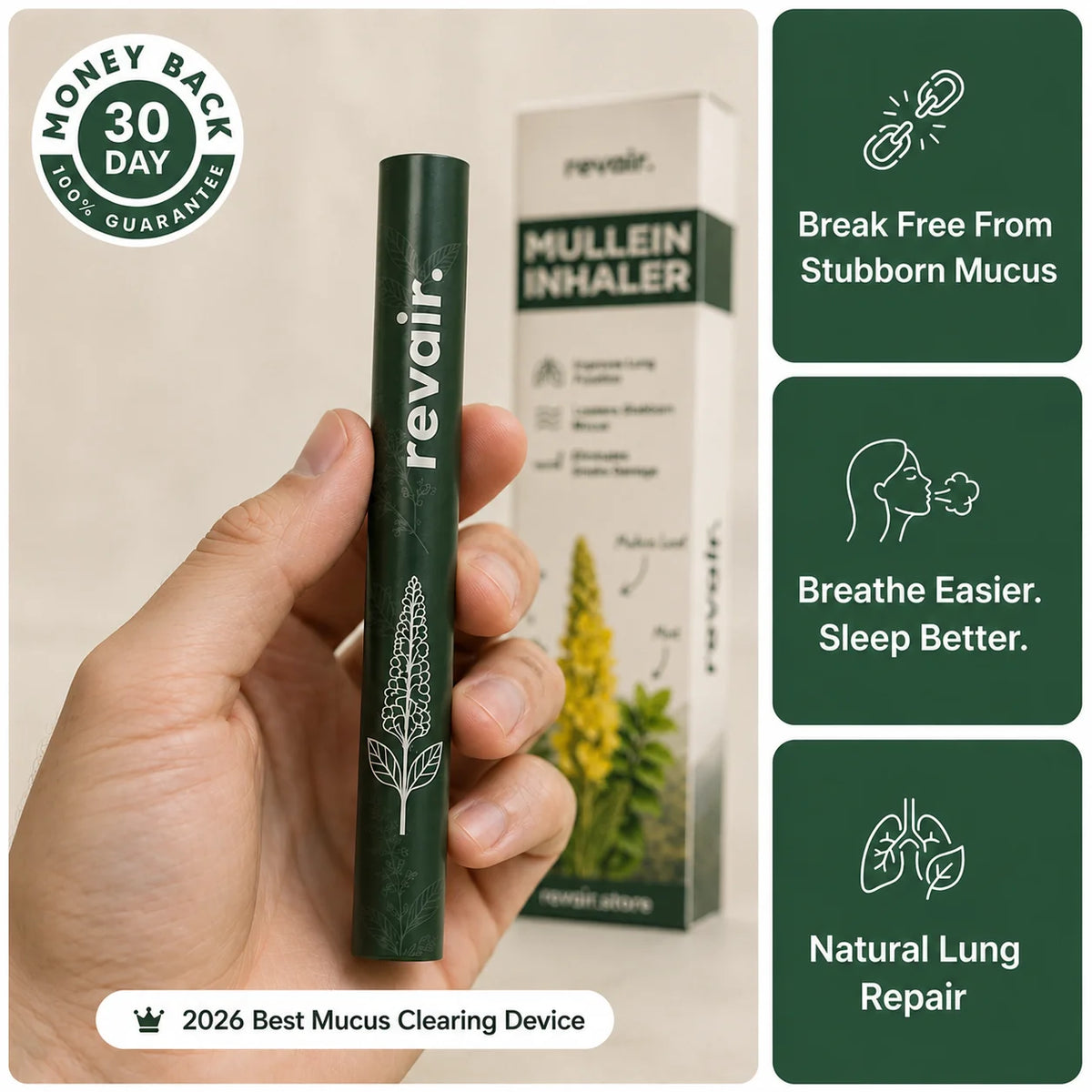 Revair Mullein Inhaler